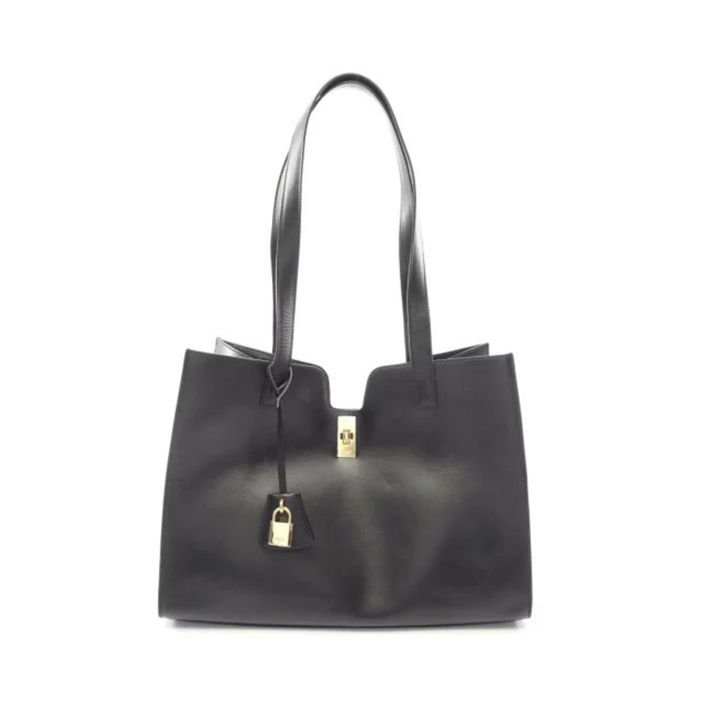 Celine Cabas Seize Tote Bag Leather Black
